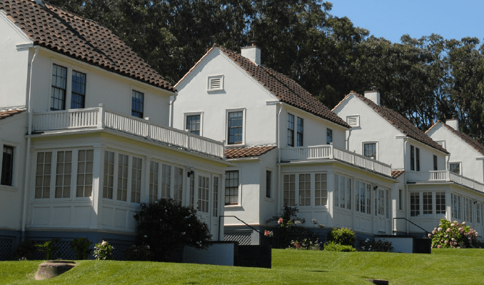 3 similar single family military houses