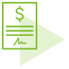 student housing expense recovery money icon